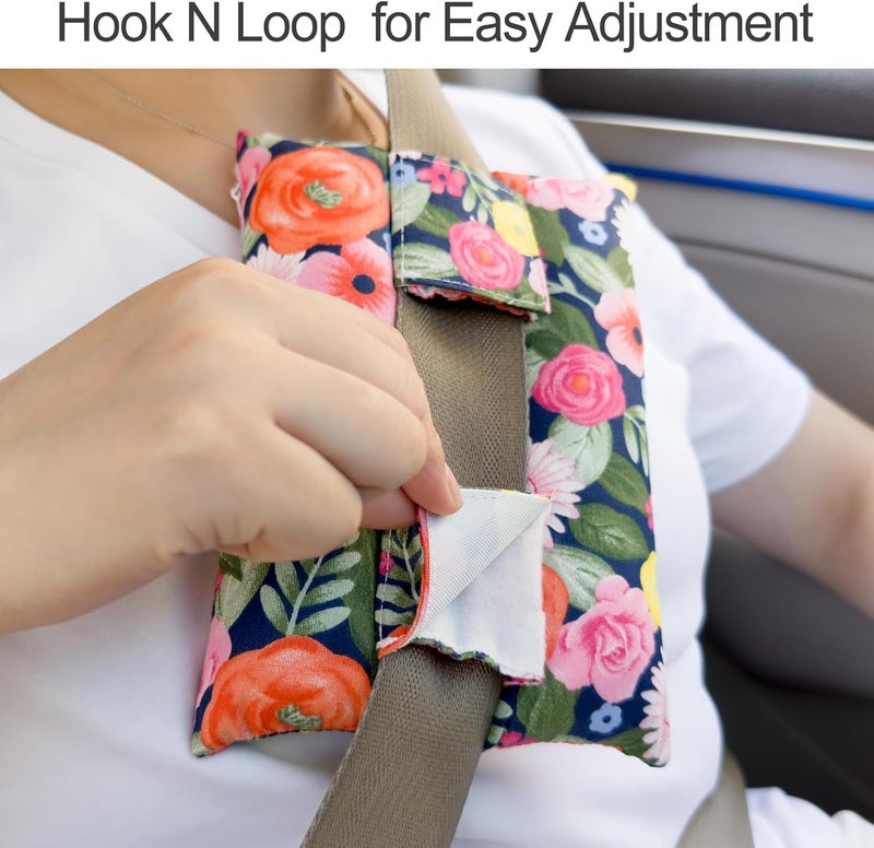 HapiPoppy Port Pillows Chemo Port Pillow for Seatbelt Chest Protector Chemo Patients Pacemaker Heart Surgery Recovery Support Cushion Gifts Women Painting - Image 2